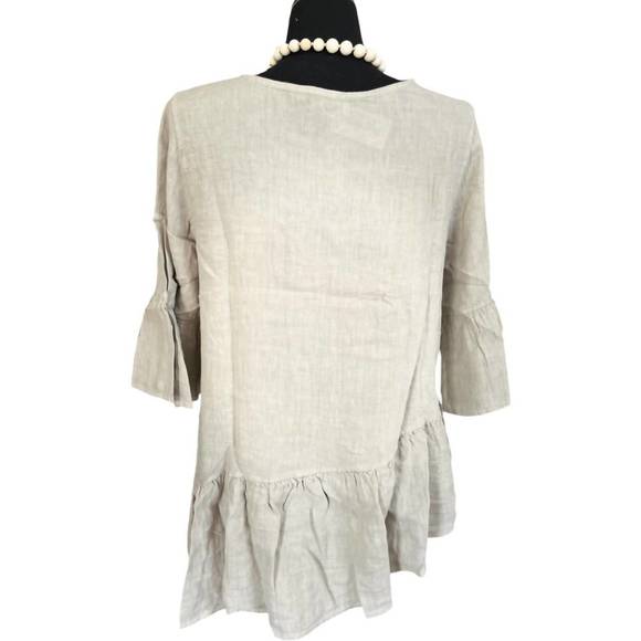 NEW CAMILLE & CO women's away from you top in melange grey - Picture 3 of 3